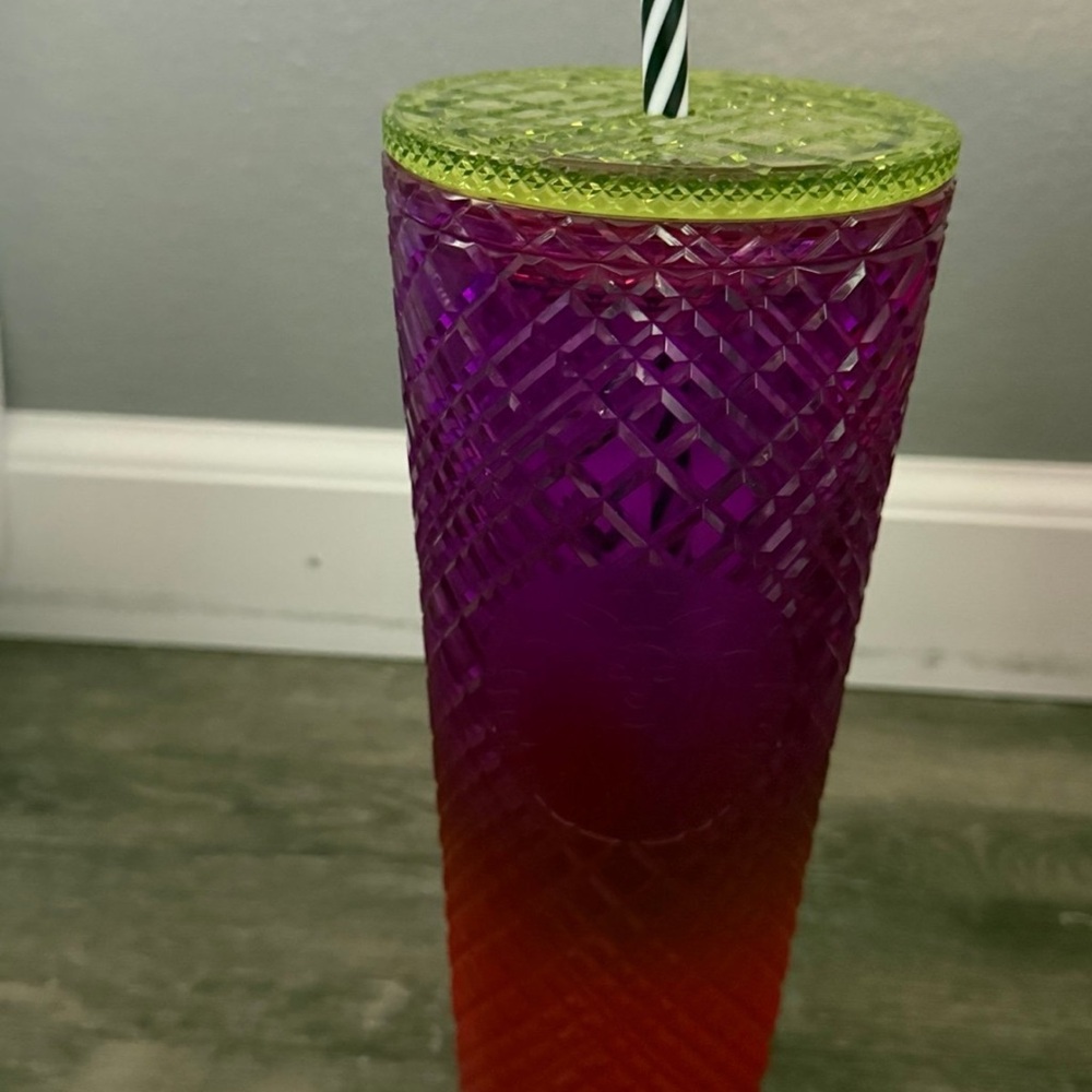Starbucks Colorful Tumbler with Straw